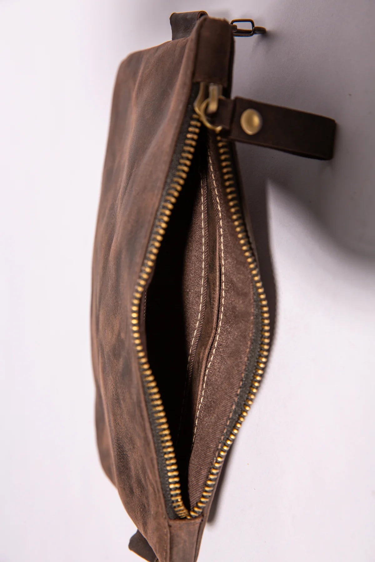 JOOBRAN DOUBLE-POUCH CROSSBODY BAG - ARMY