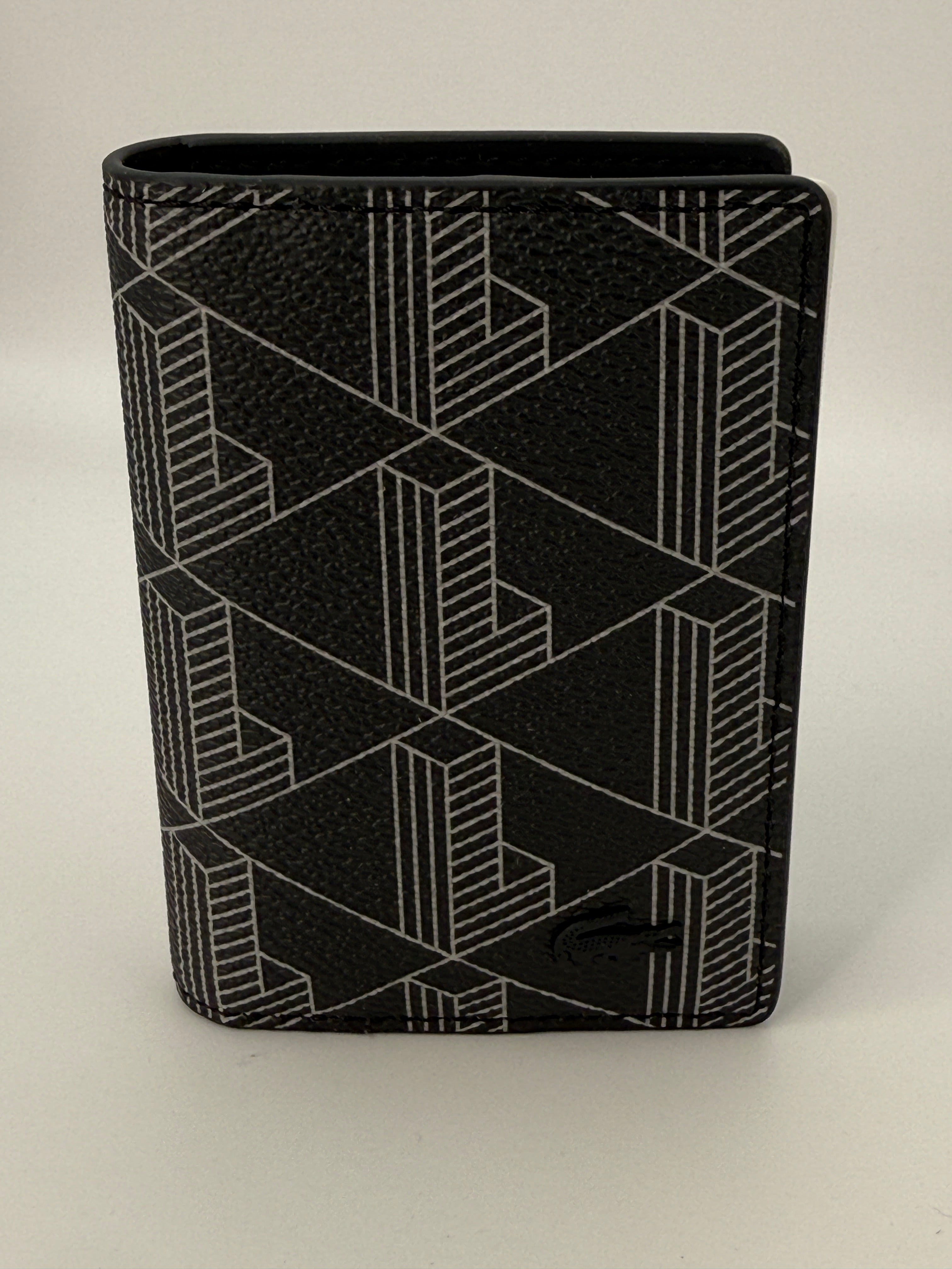 Lacoste pocket organizer MONOGRAM NOIR GRIS