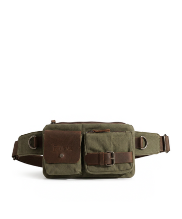 JOOBRAN VINTAGE FANNY PACK - ARMY