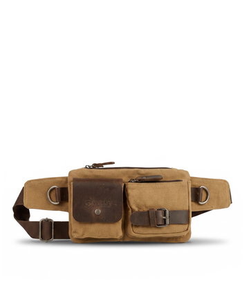 JOOBRAN VINTAGE FANNY PACK - TAN
