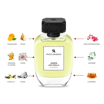 JASMINE AND VANILLA By Swiss Arabia  100ML EDP