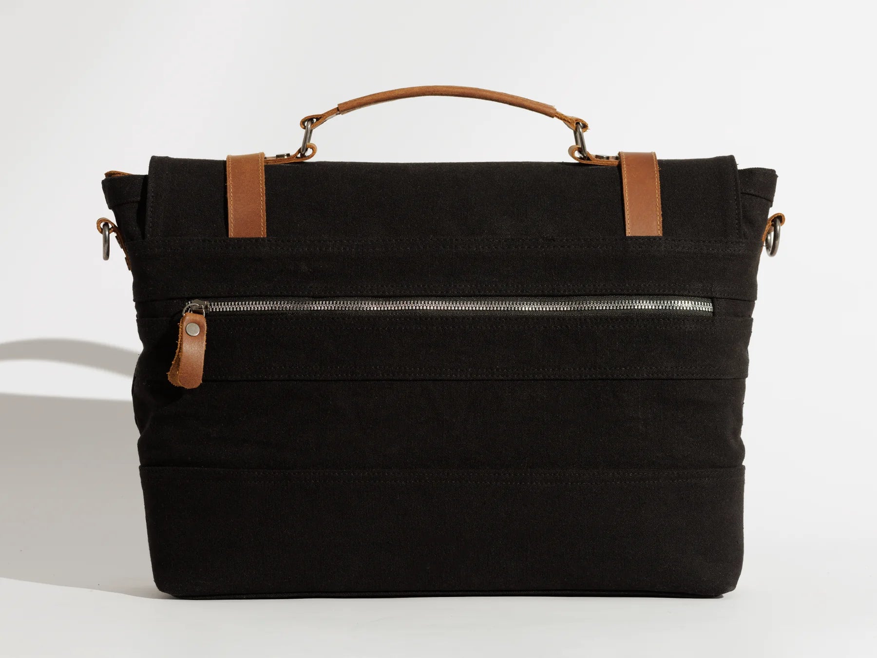 JOOBRAN VINTAGE WORK SATCHEL - BLACK