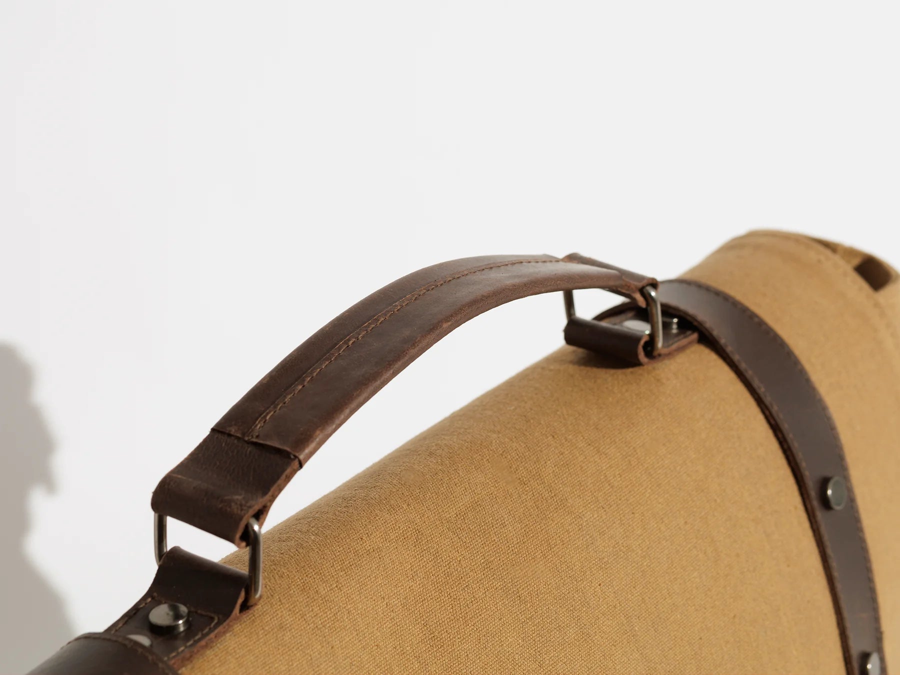 JOOBRAN VINTAGE WORK SATCHEL - TAN