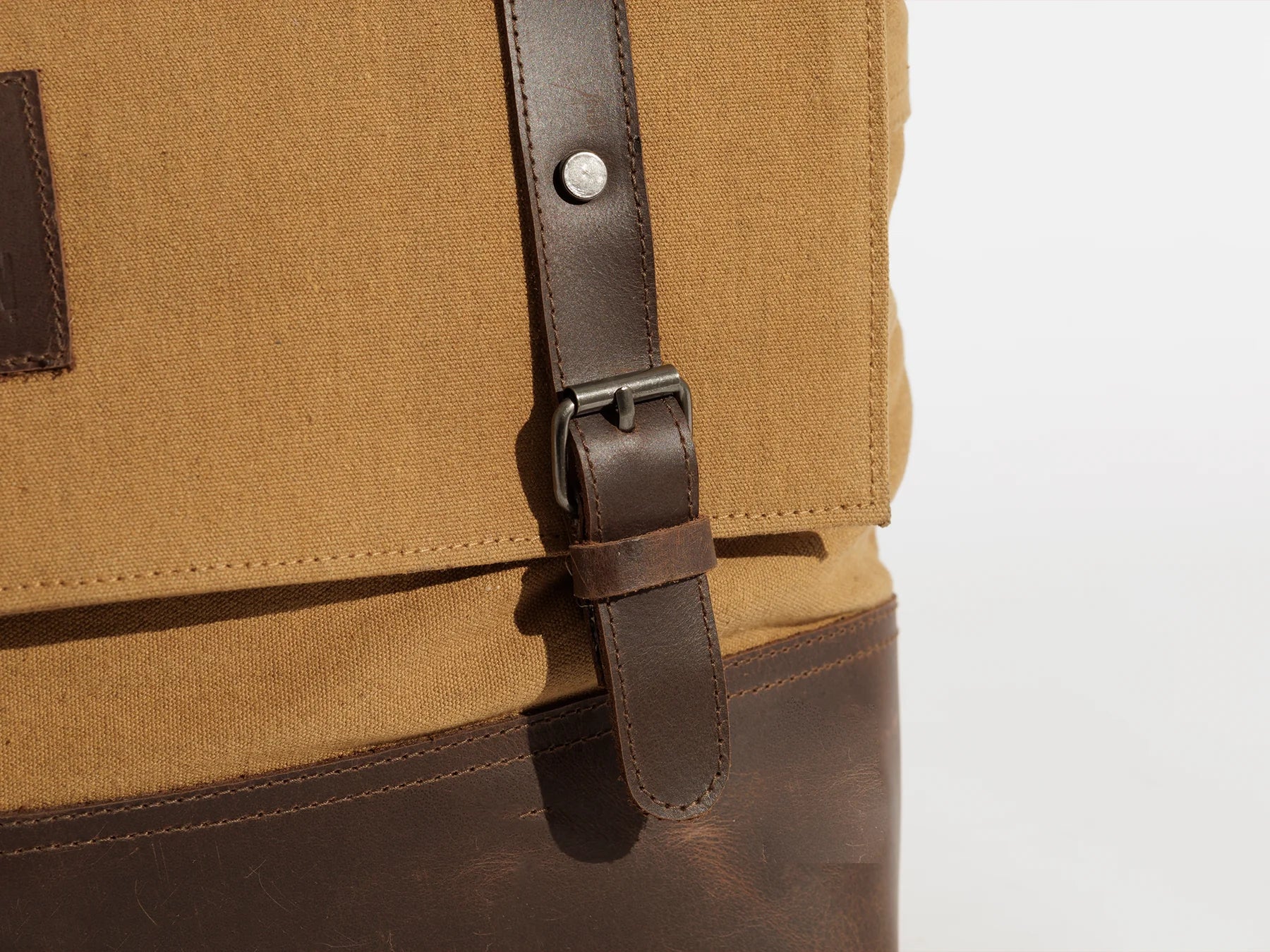 JOOBRAN VINTAGE WORK SATCHEL - TAN