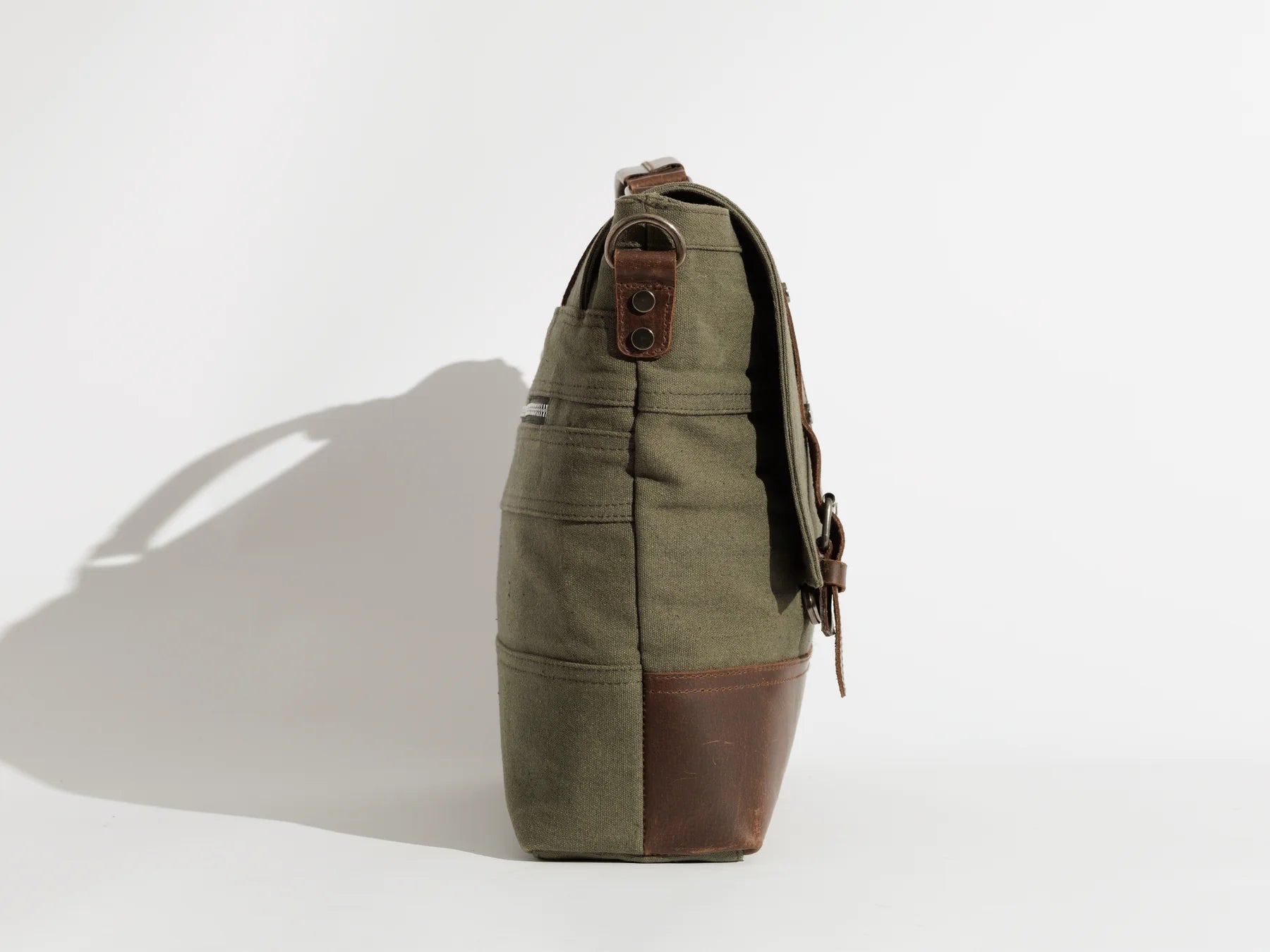 JOOBRAN VINTAGE WORK SATCHEL - ARMY