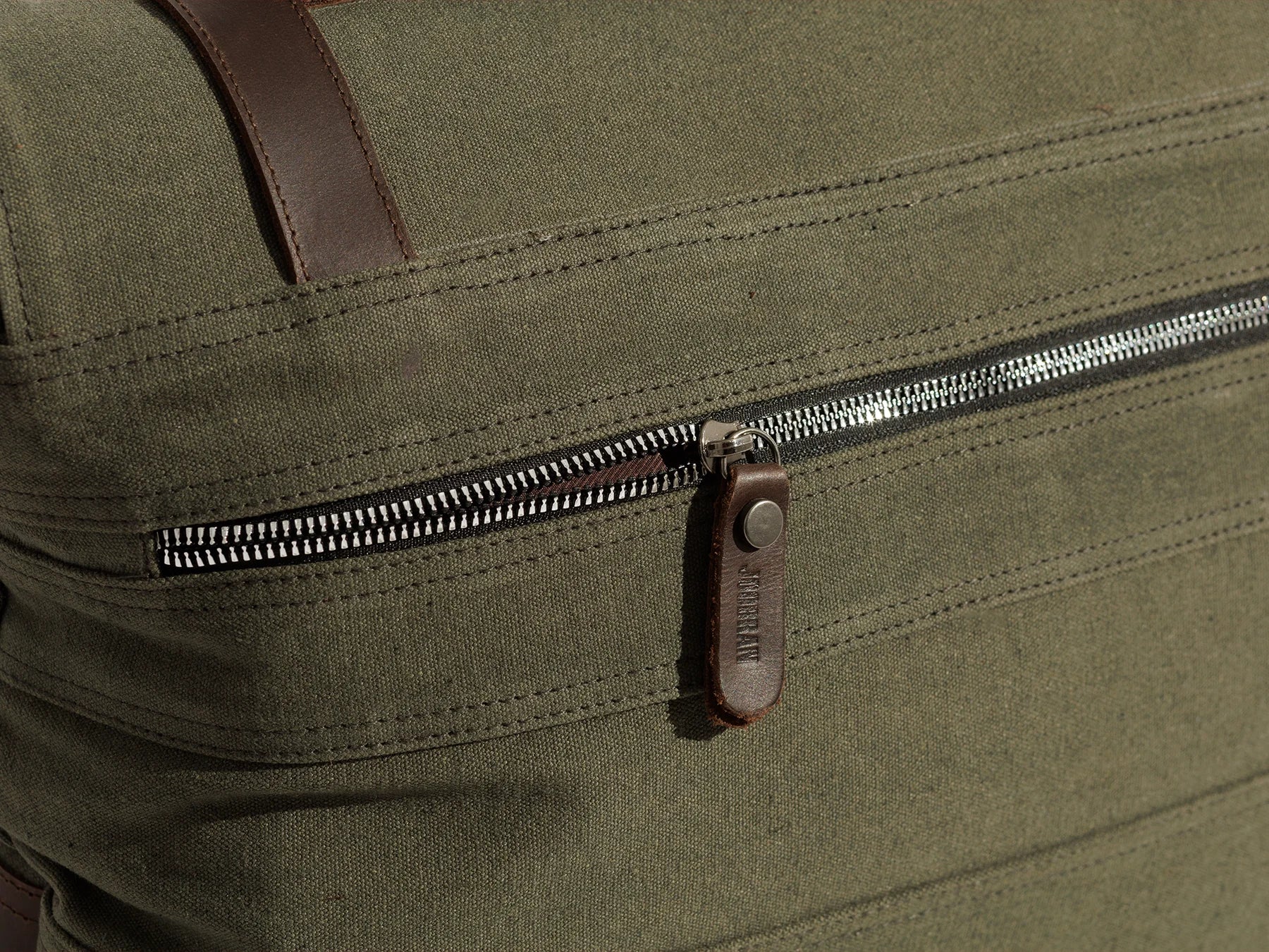 JOOBRAN VINTAGE WORK SATCHEL - ARMY