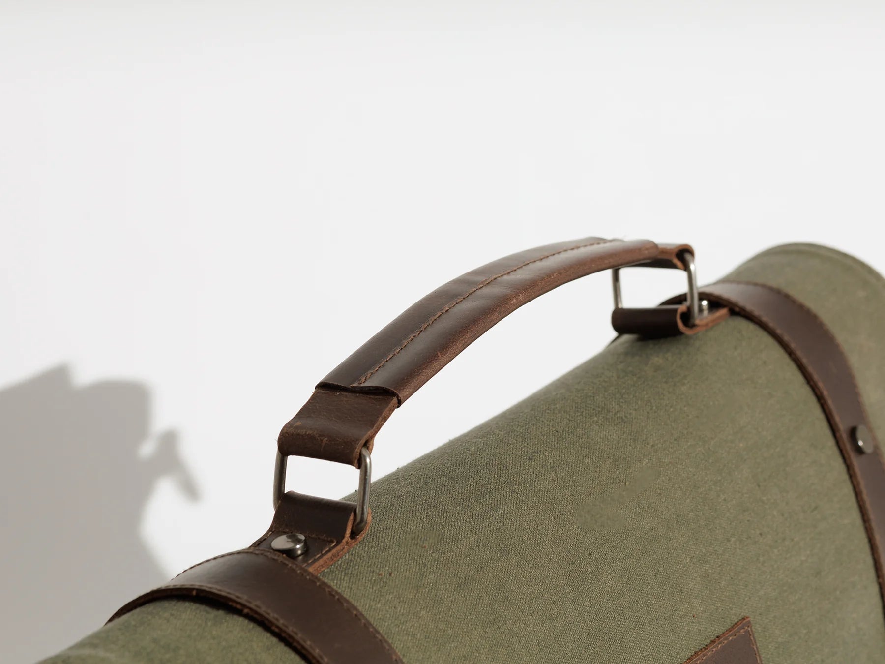JOOBRAN VINTAGE WORK SATCHEL - ARMY
