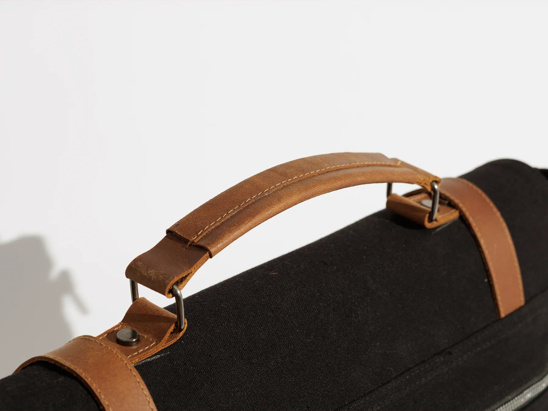 JOOBRAN VINTAGE WORK SATCHEL - BLACK