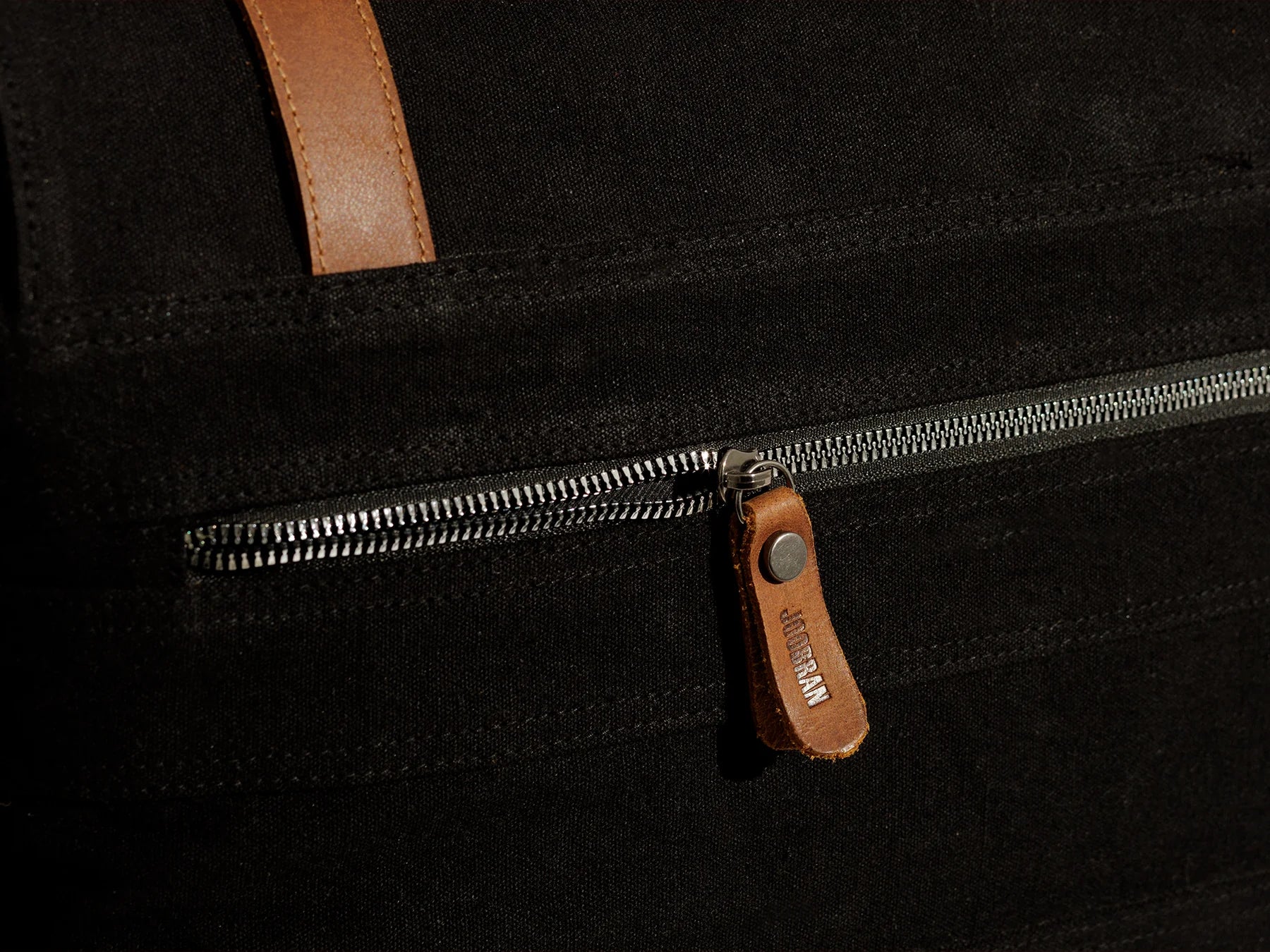 JOOBRAN VINTAGE WORK SATCHEL - BLACK