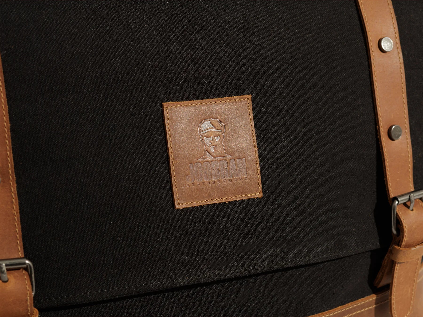 JOOBRAN VINTAGE WORK SATCHEL - BLACK