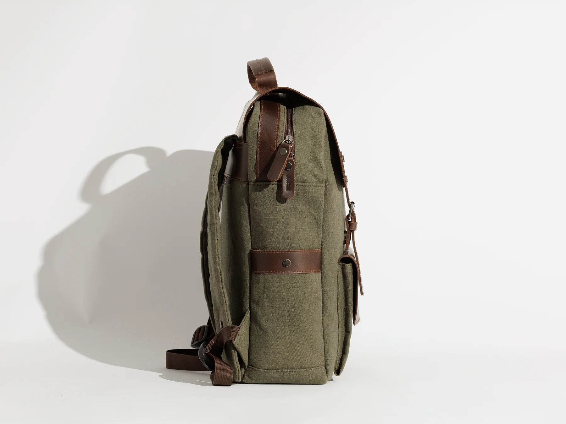 JOOBRAN DAILY VINTAGE BACKPACK - ARMY
