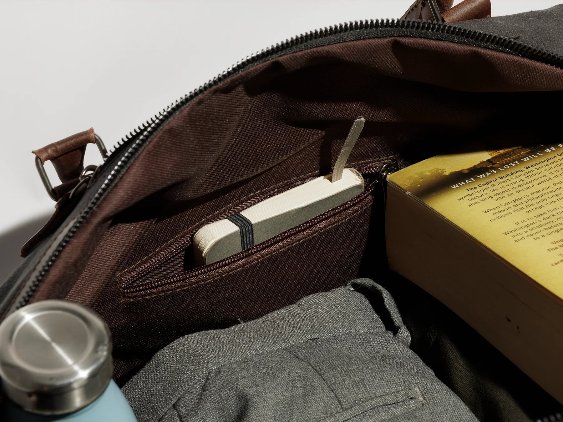 JOOBRAN VINTAGE TRAVEL BAG - DARK GRAY
