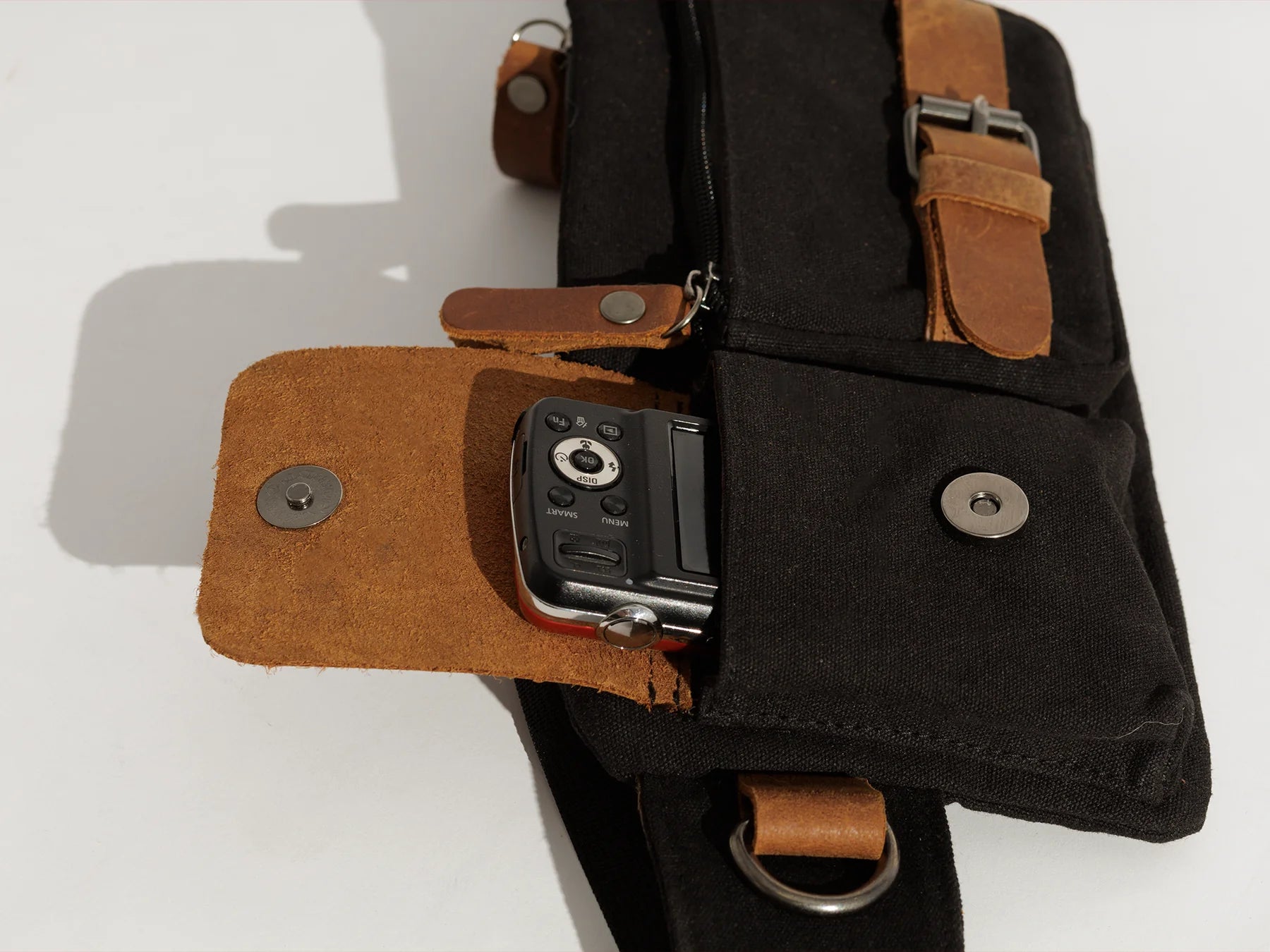 JOOBRAN VINTAGE FANNY PACK - BLACK