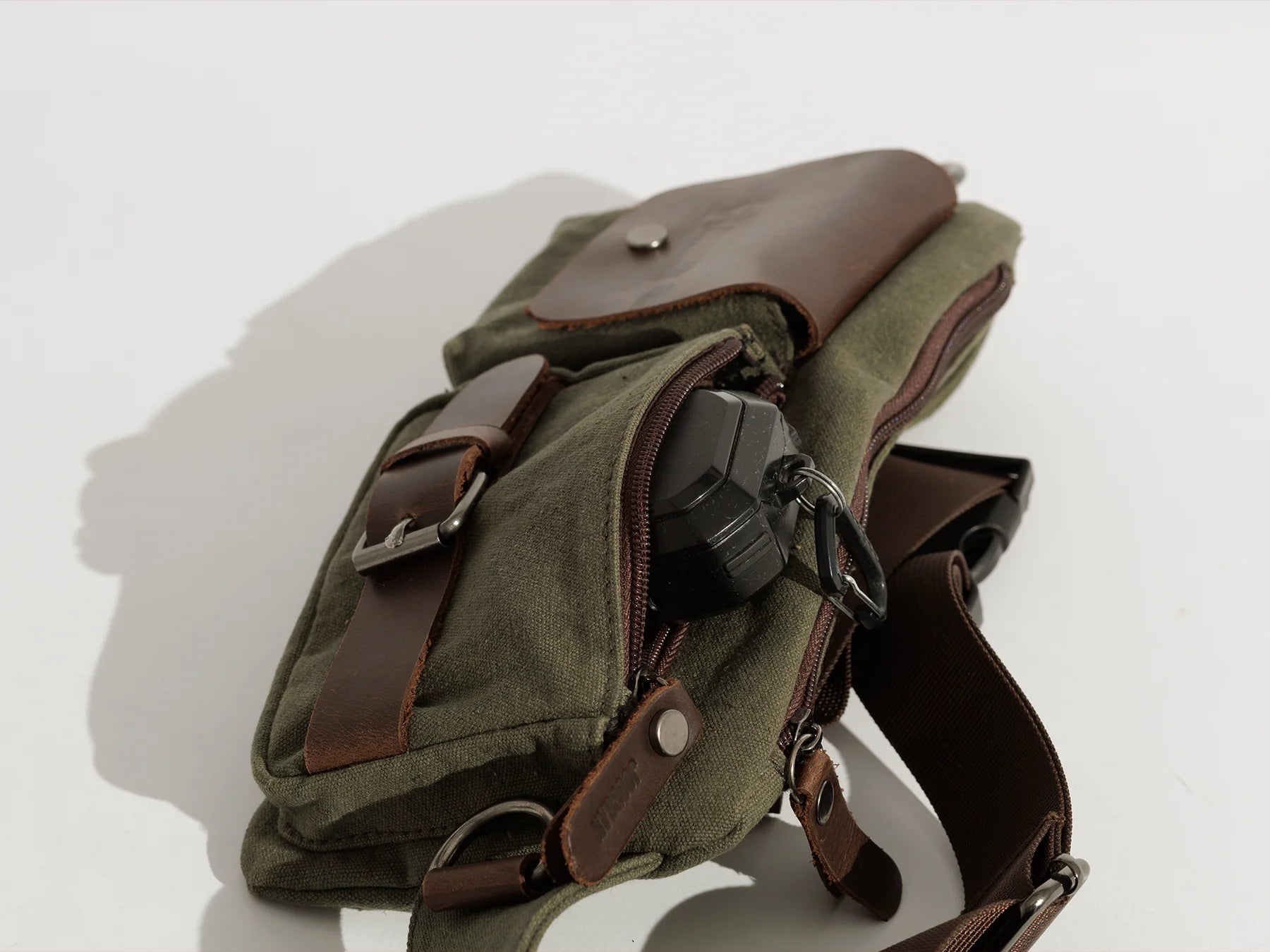 JOOBRAN VINTAGE FANNY PACK - ARMY