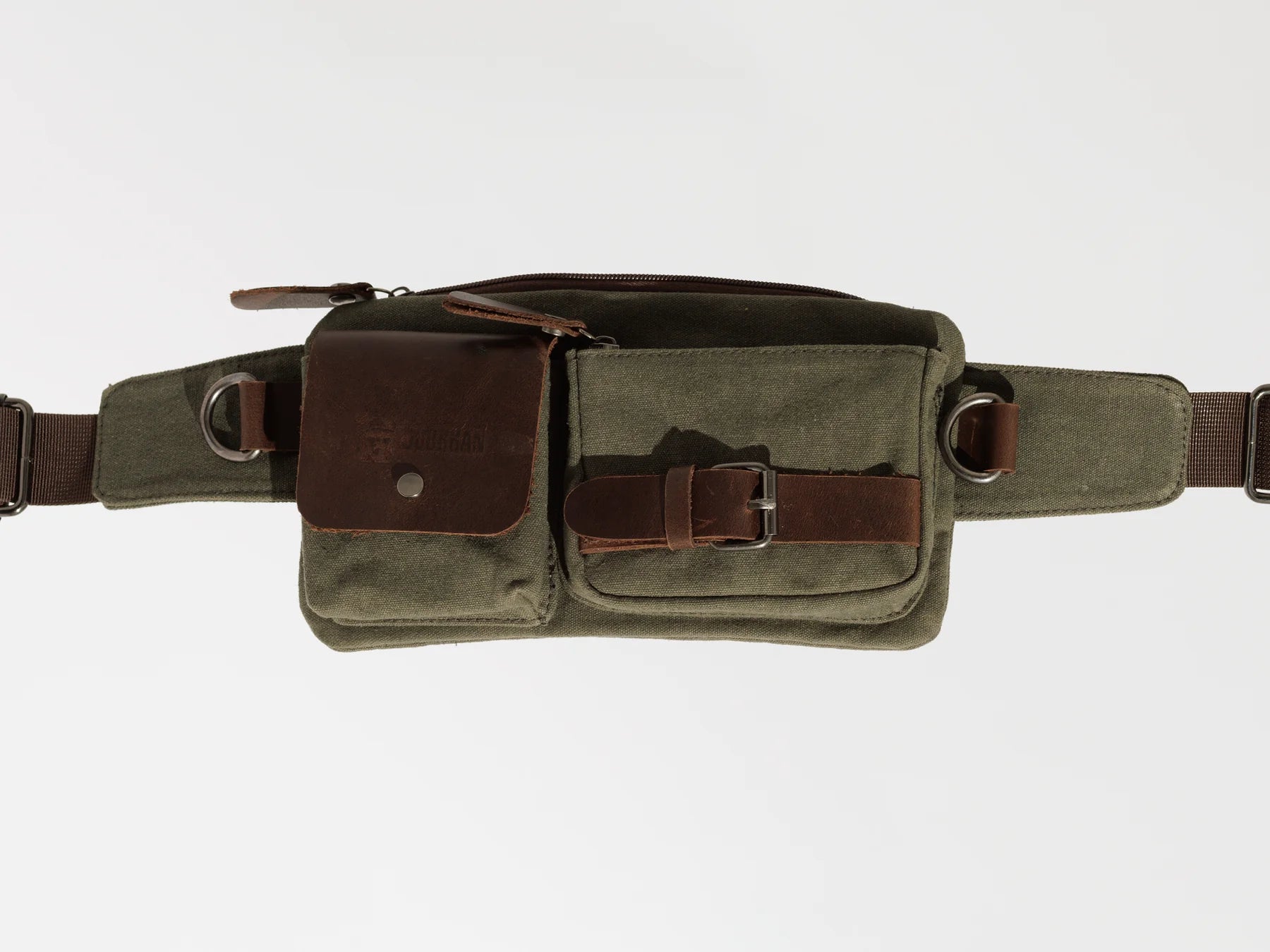 JOOBRAN VINTAGE FANNY PACK - ARMY