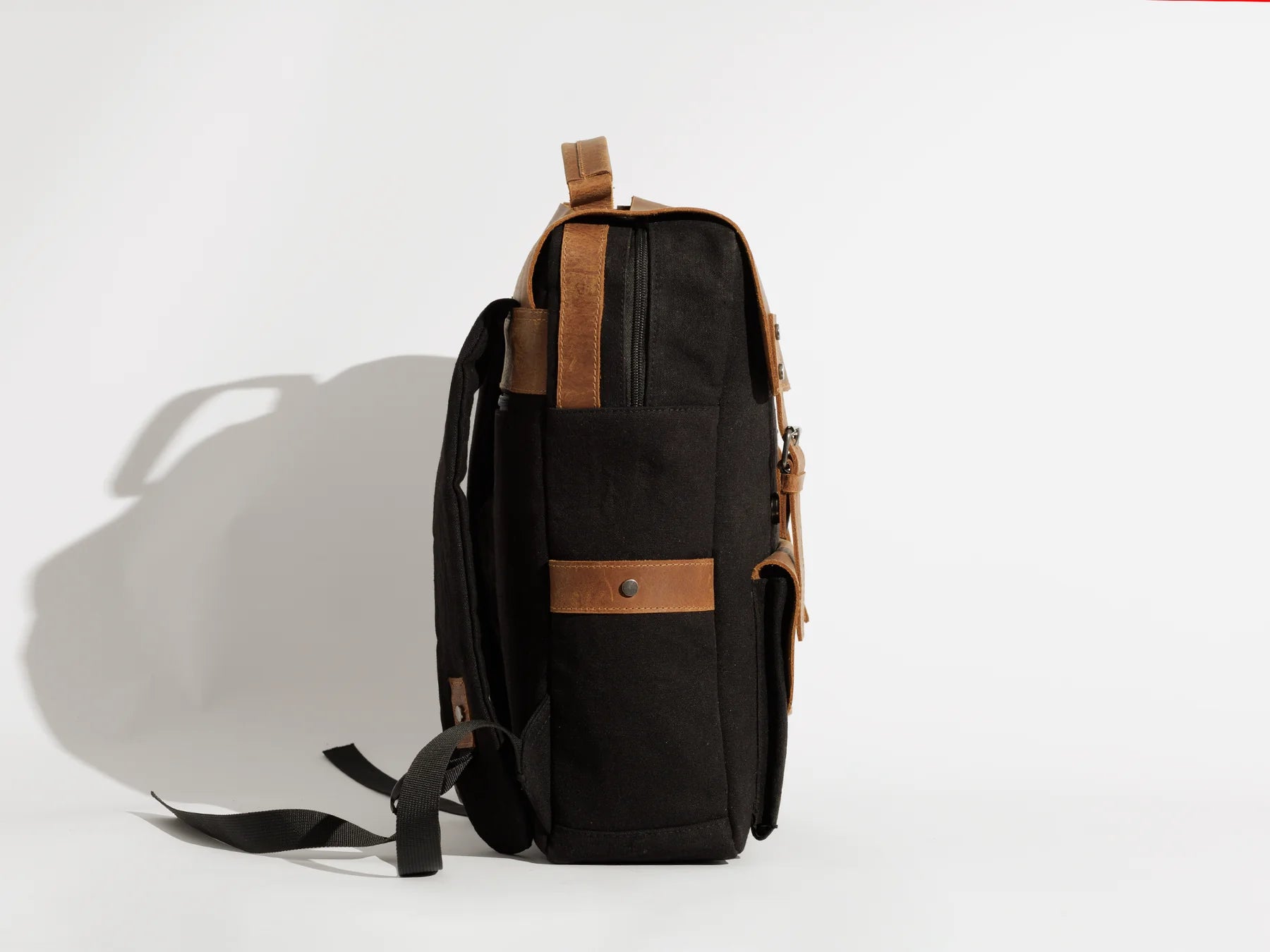 JOOBRAN DAILY VINTAGE BACKPACK - BLACK
