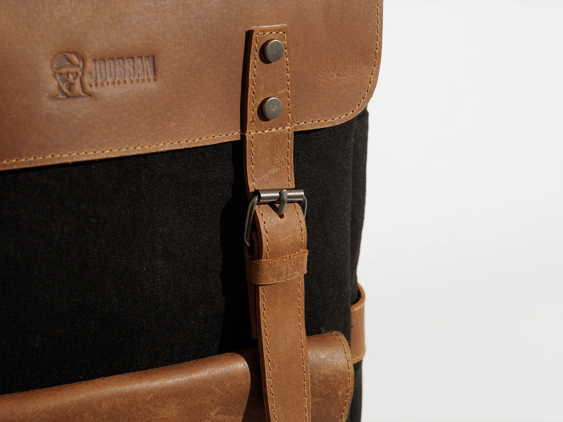 JOOBRAN DAILY VINTAGE BACKPACK - BLACK