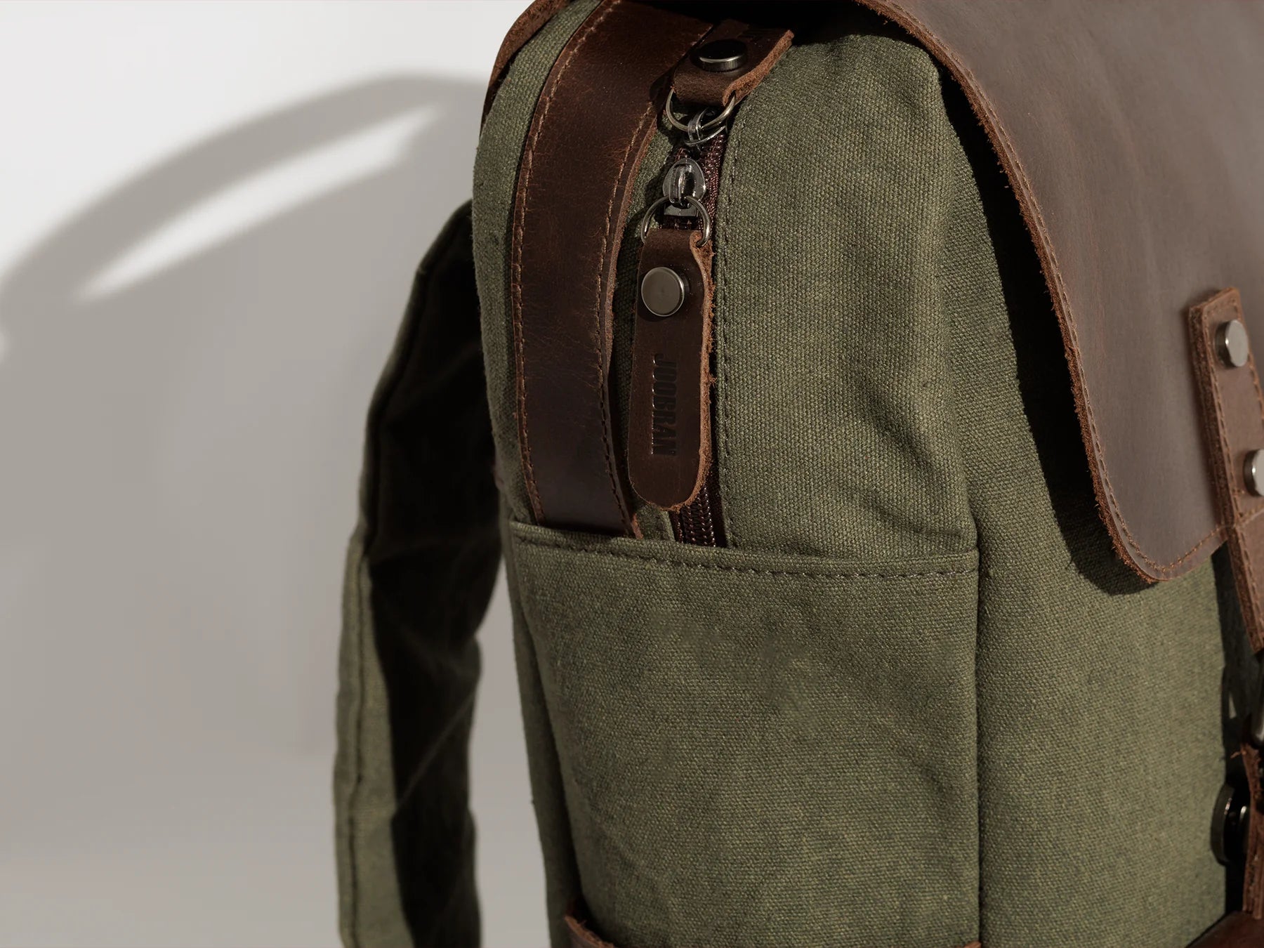 JOOBRAN DAILY VINTAGE BACKPACK - ARMY