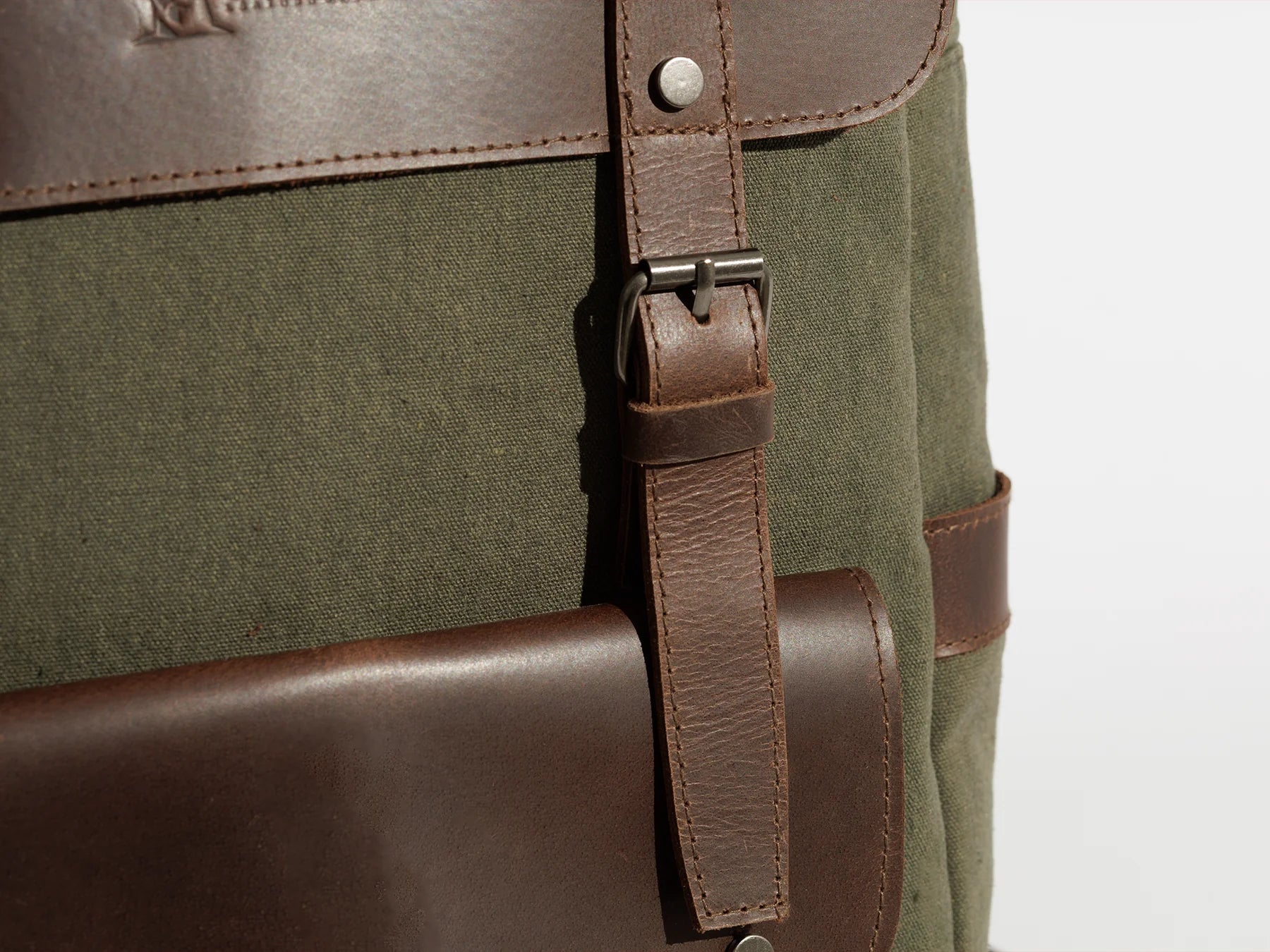 JOOBRAN DAILY VINTAGE BACKPACK - ARMY