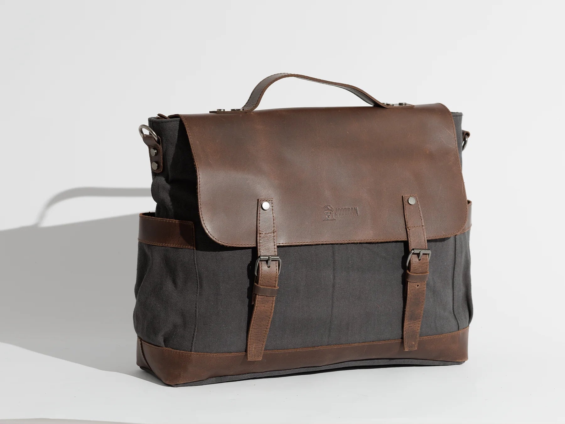 JOOBRAN VINTAGE BUSINESS BAG - DARK GRAY