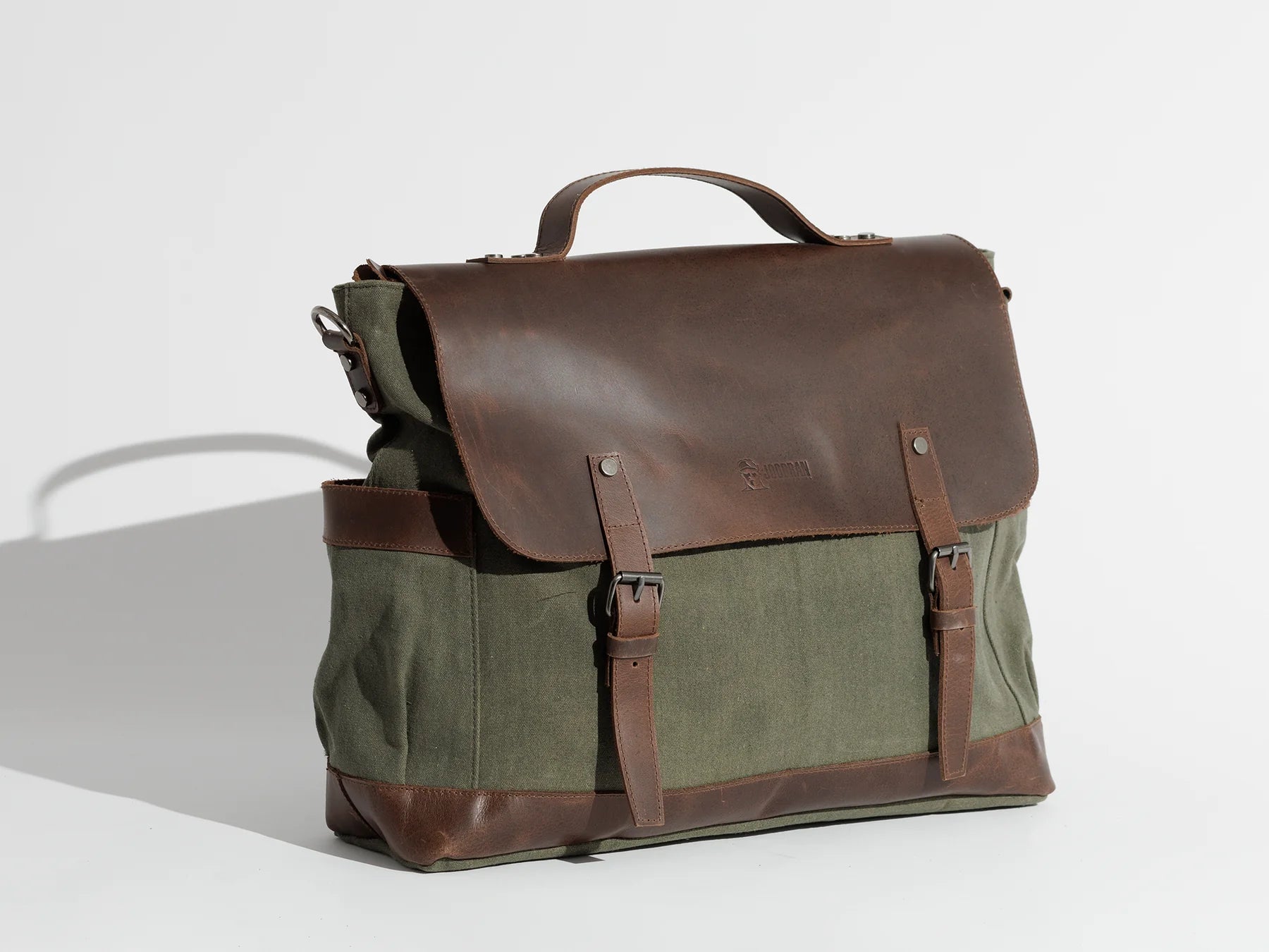 JOOBRAN VINTAGE BUSINESS BAG - ARMY