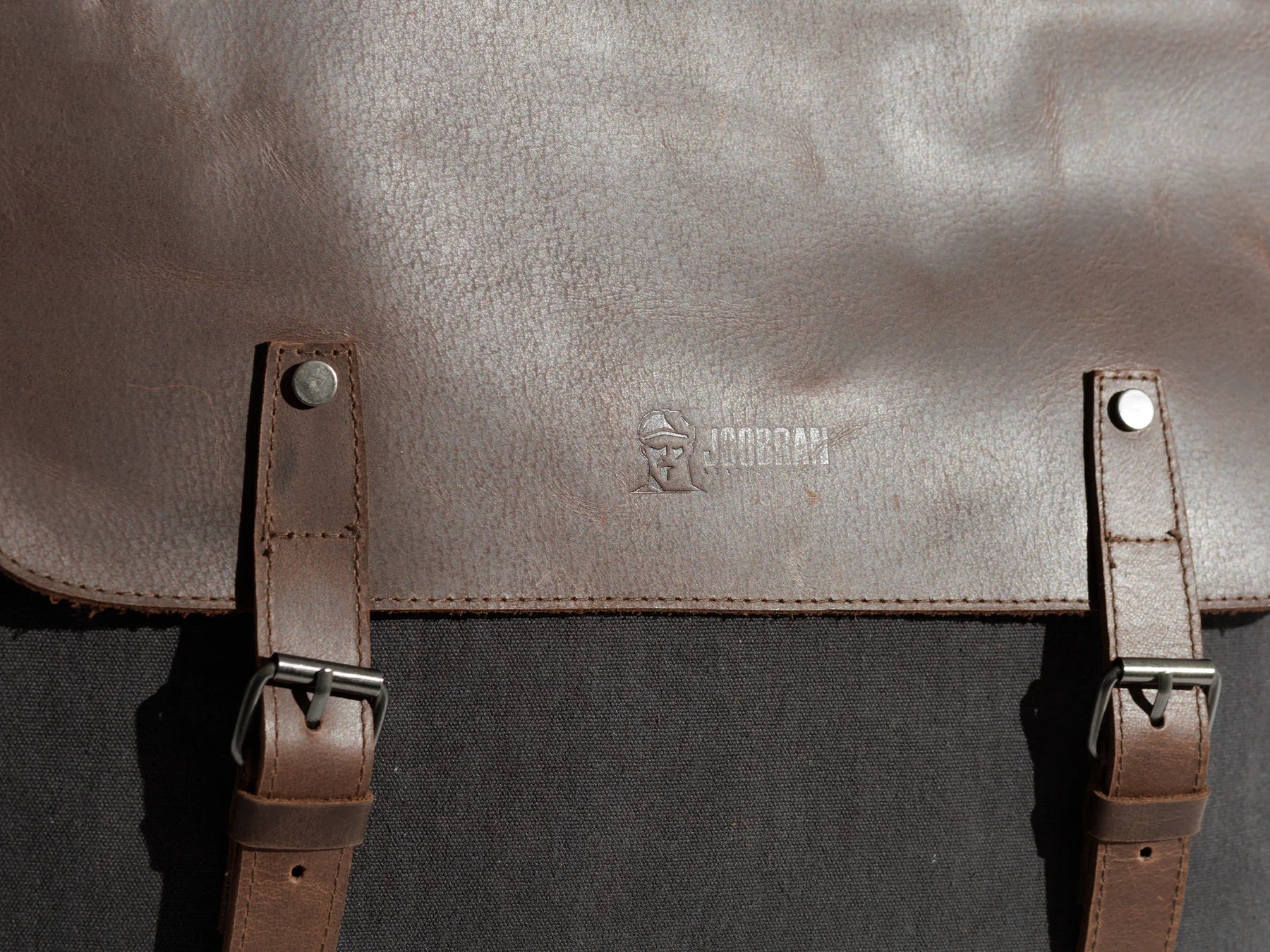 JOOBRAN VINTAGE BUSINESS BAG - DARK GRAY