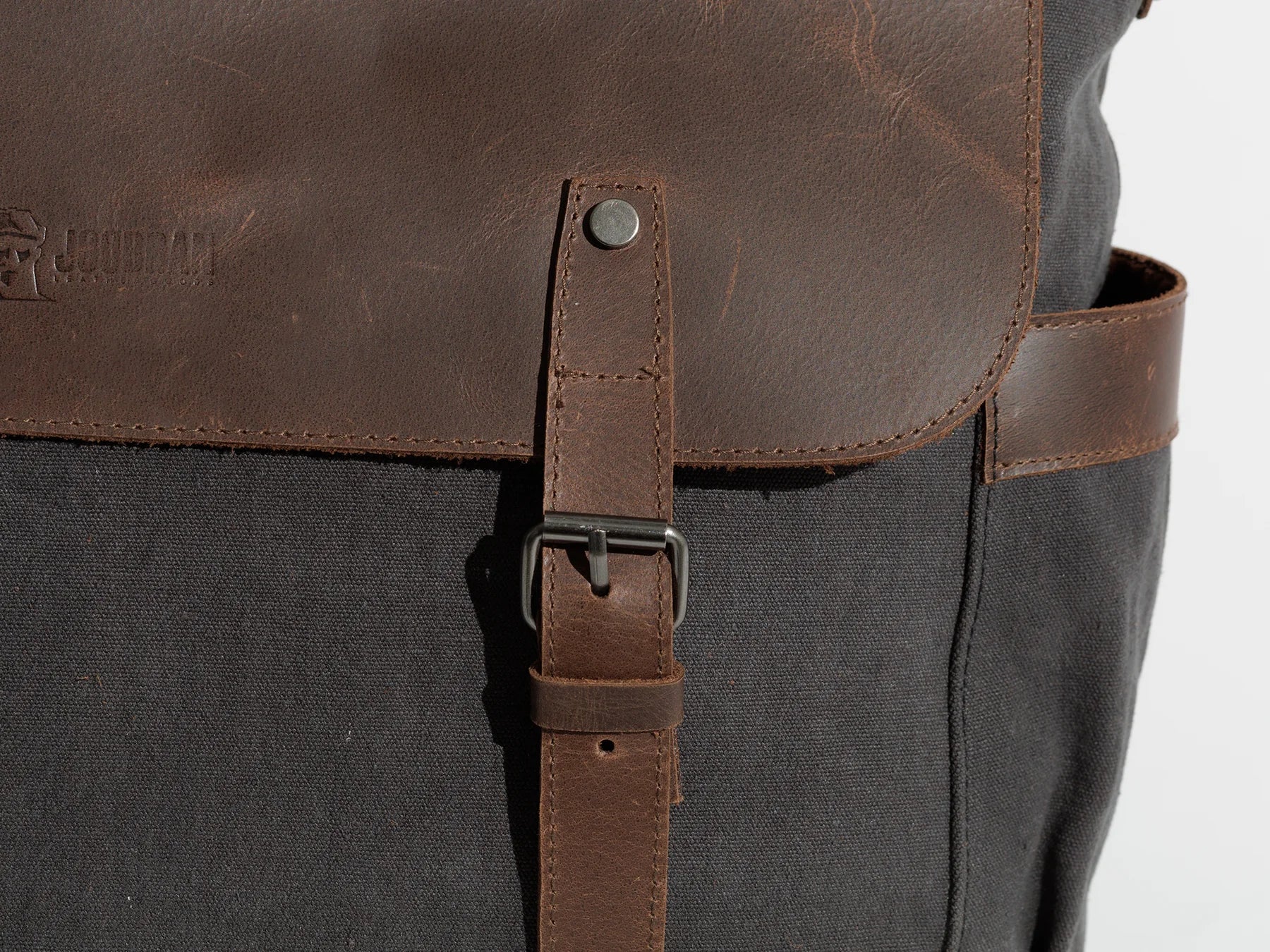 JOOBRAN VINTAGE BUSINESS BAG - DARK GRAY
