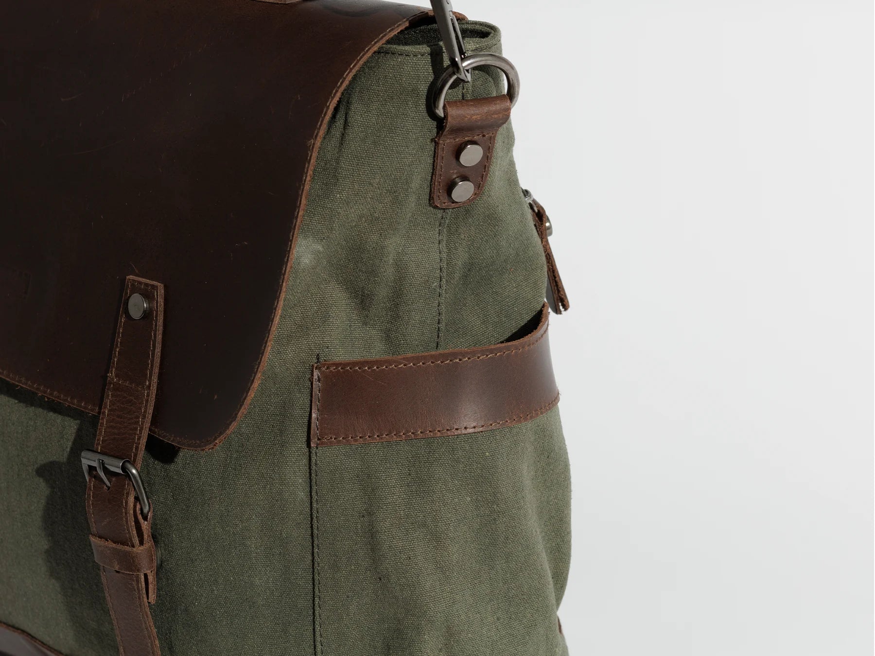 JOOBRAN VINTAGE BUSINESS BAG - ARMY