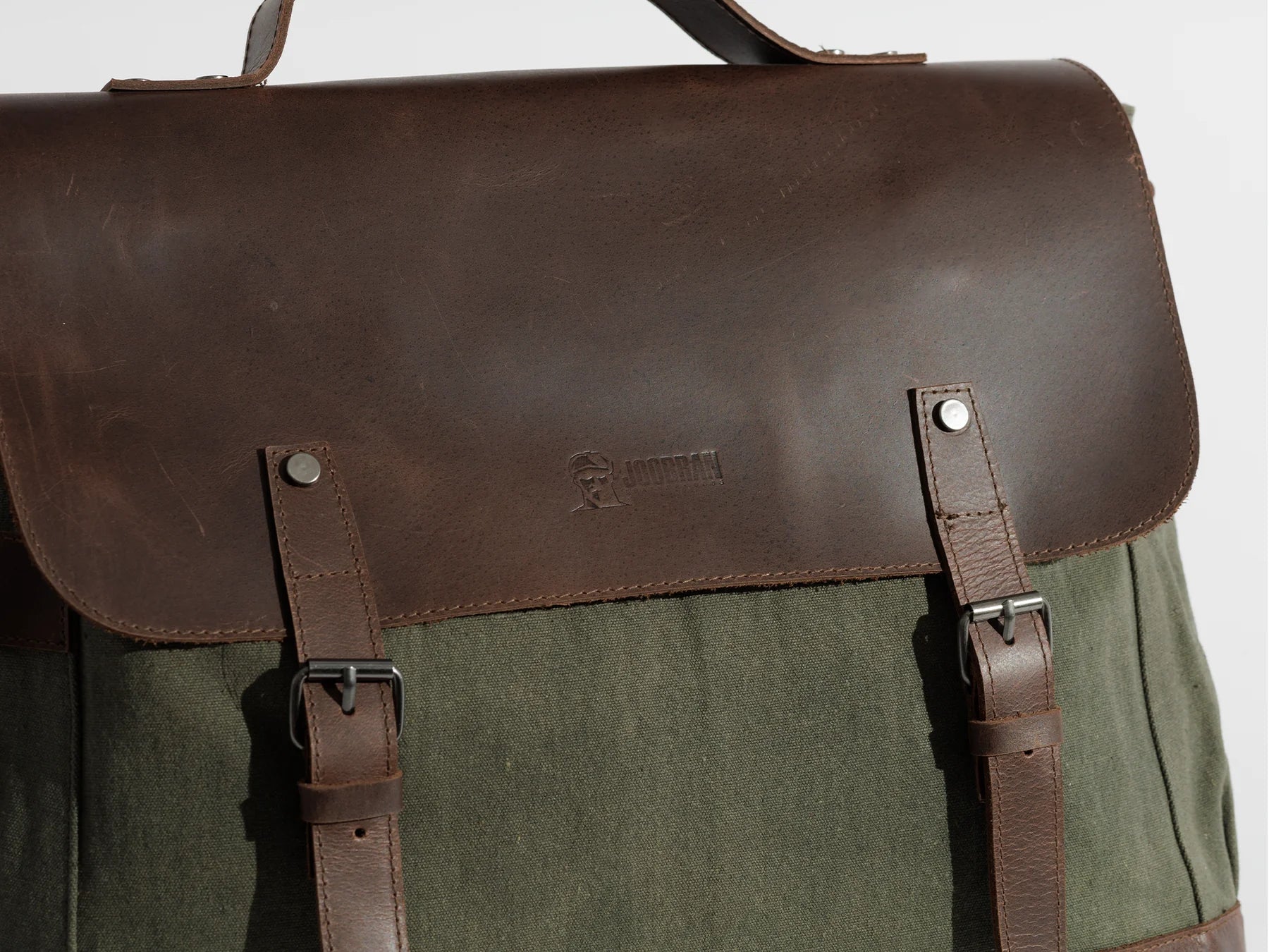 JOOBRAN VINTAGE BUSINESS BAG - ARMY