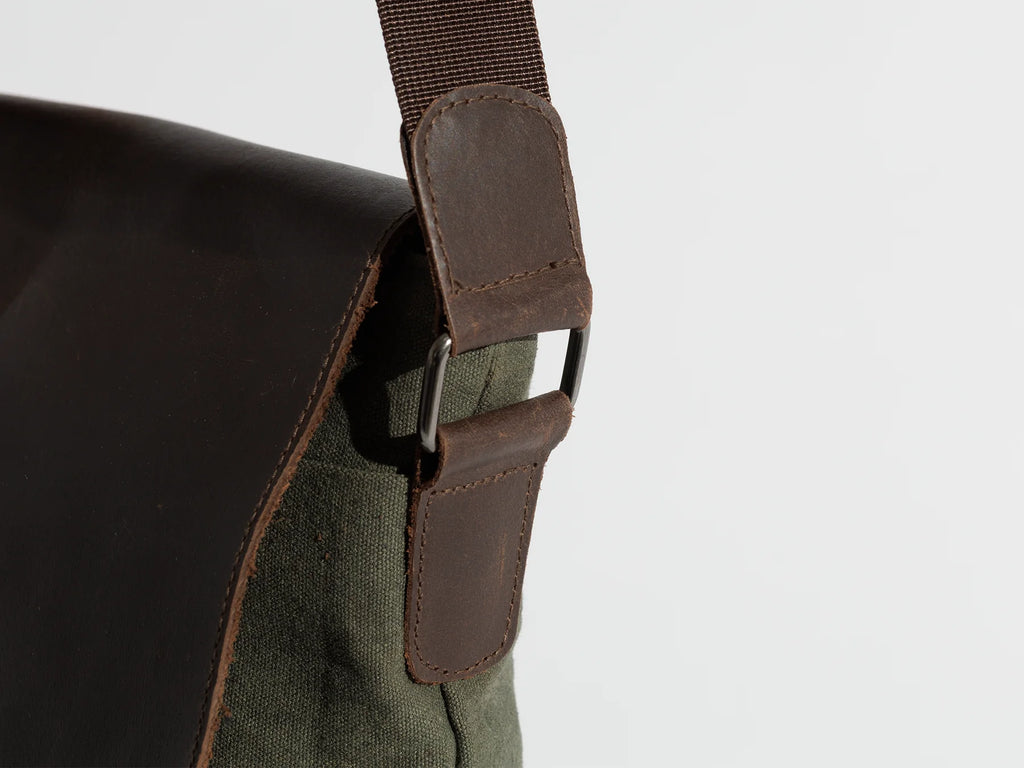 JOOBRAN SHOULDER SATCHEL BAG - ARMY