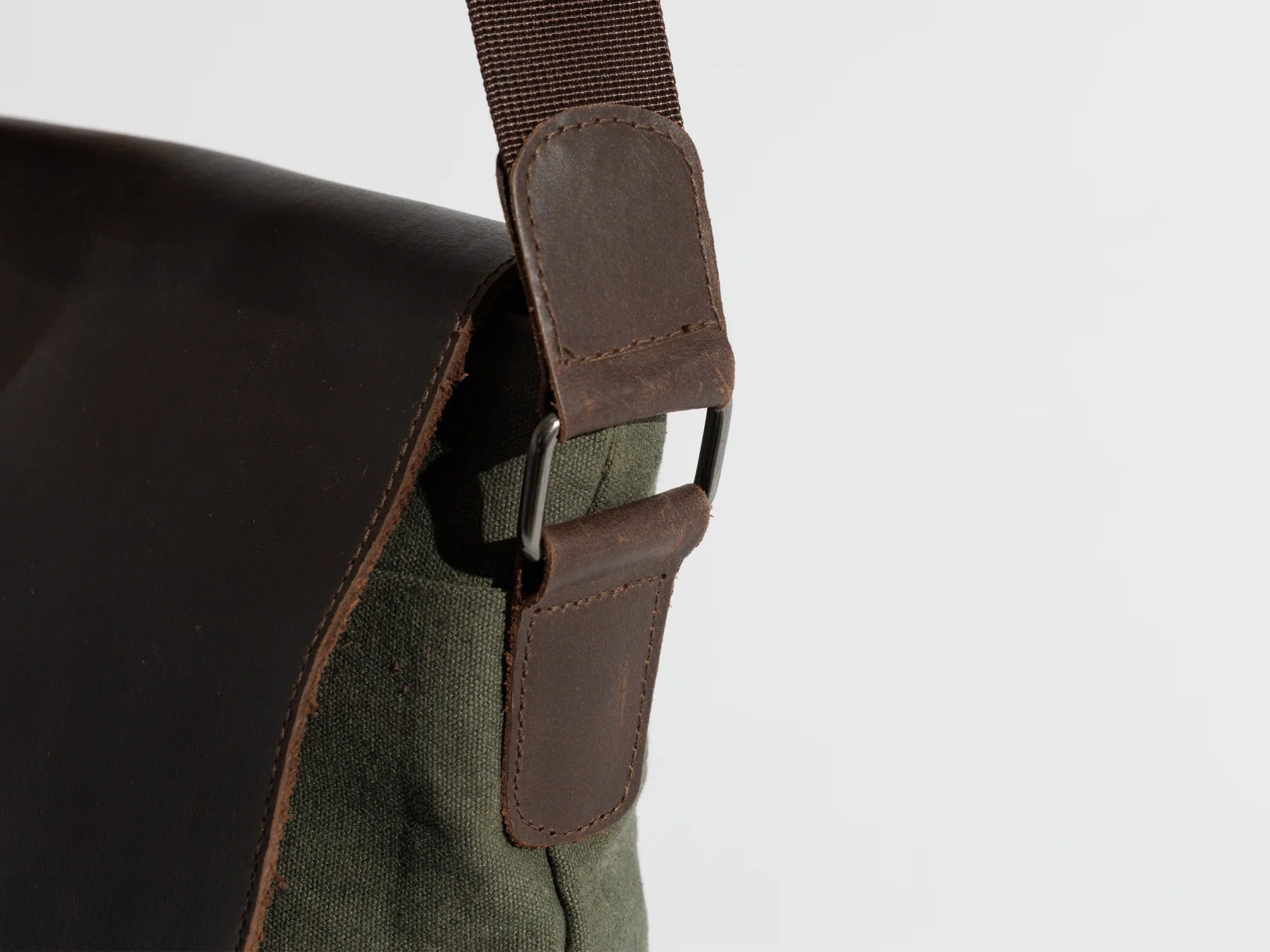 JOOBRAN SHOULDER SATCHEL BAG - ARMY