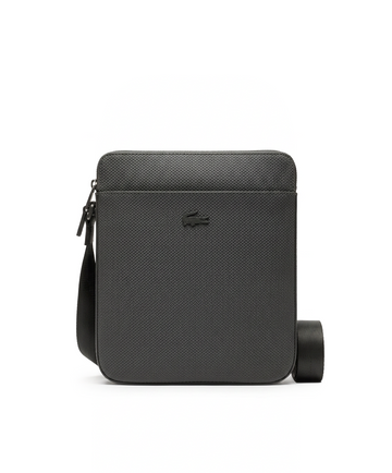 Lacoste flat crossover bag ECO IRON GATE