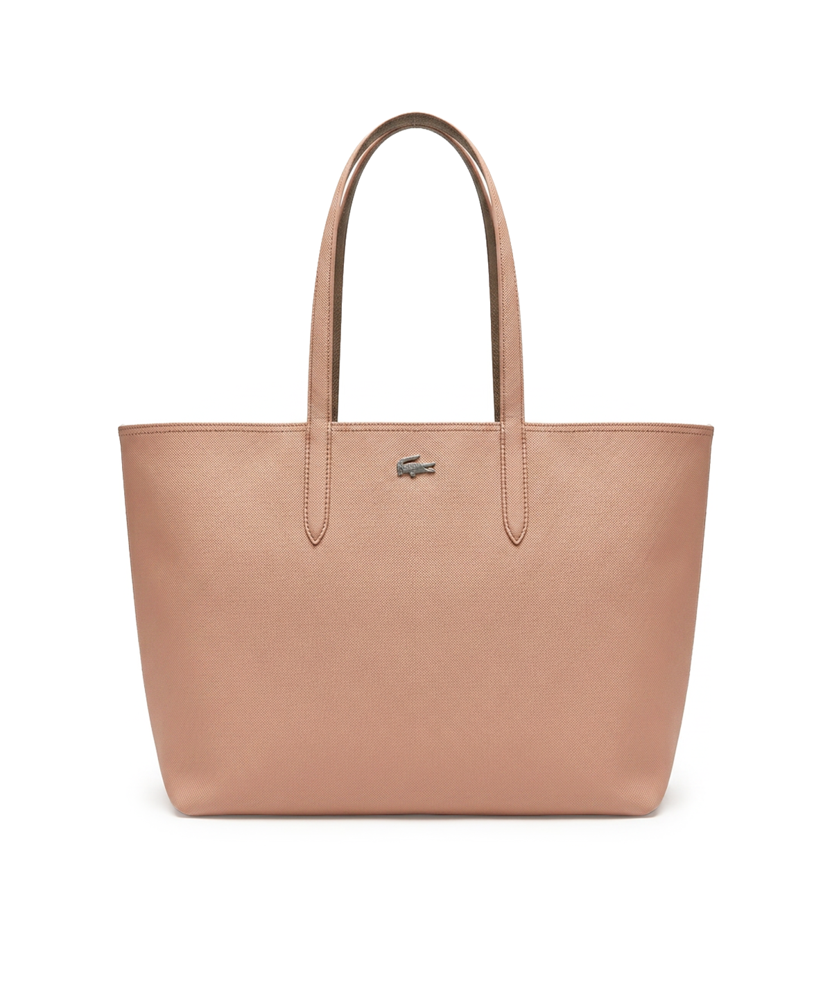 Lacoste large concept tote ROSE TAN ANTLER