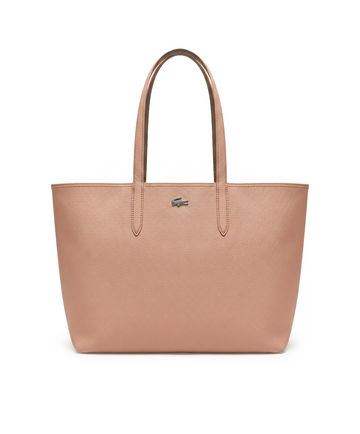 Lacoste large concept tote ROSE TAN ANTLER