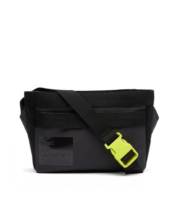 Lacoste reporter bag NOIR LIME