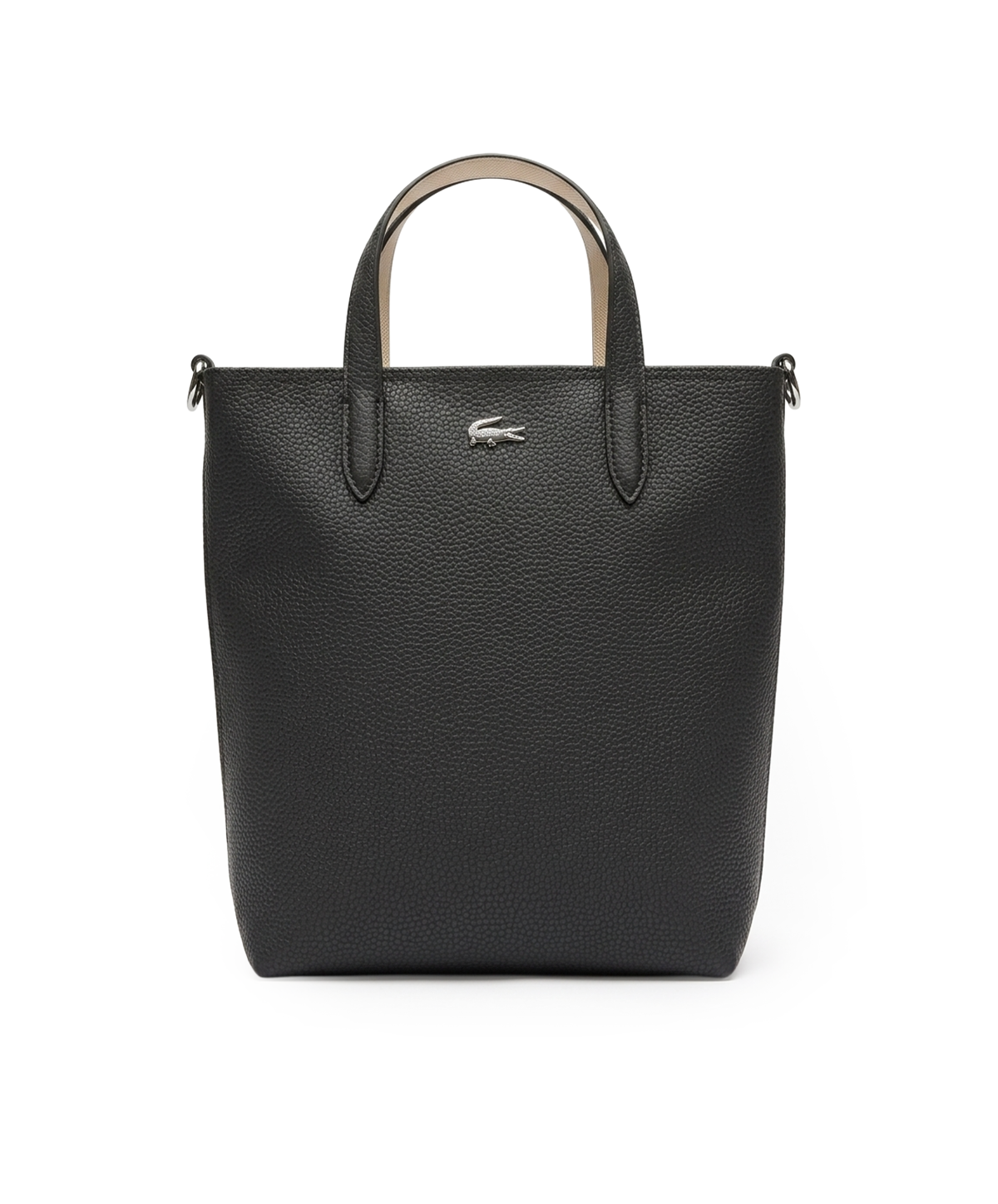 Lacoste z vertical shopping bag NOIR FARINE