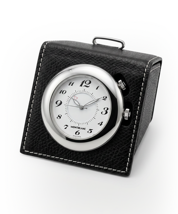 Mont Blank Travel Time 7056 Travel/Desk Clock/Alarm
