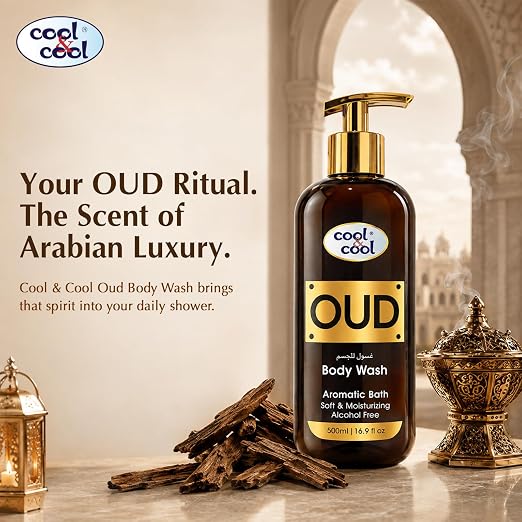 Cool & Cool Oud Body Wash 500ML