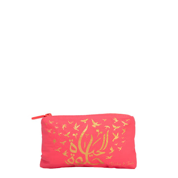 Mini Pouch - "Life is Beautiful"