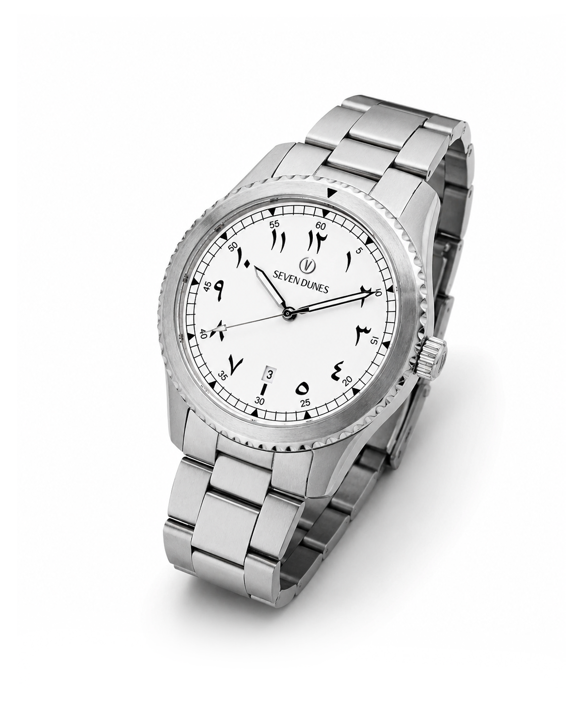 SEVEN DUNES WHITE DIAL