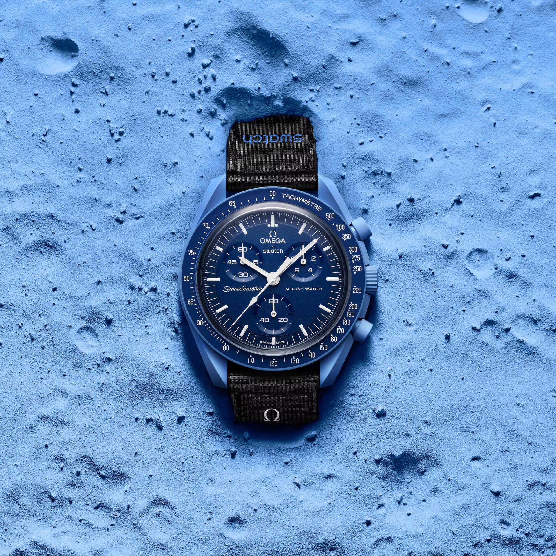 swatch Omega MoonSwatch – Deep Navy Blue MISSION TO NEPTUNE