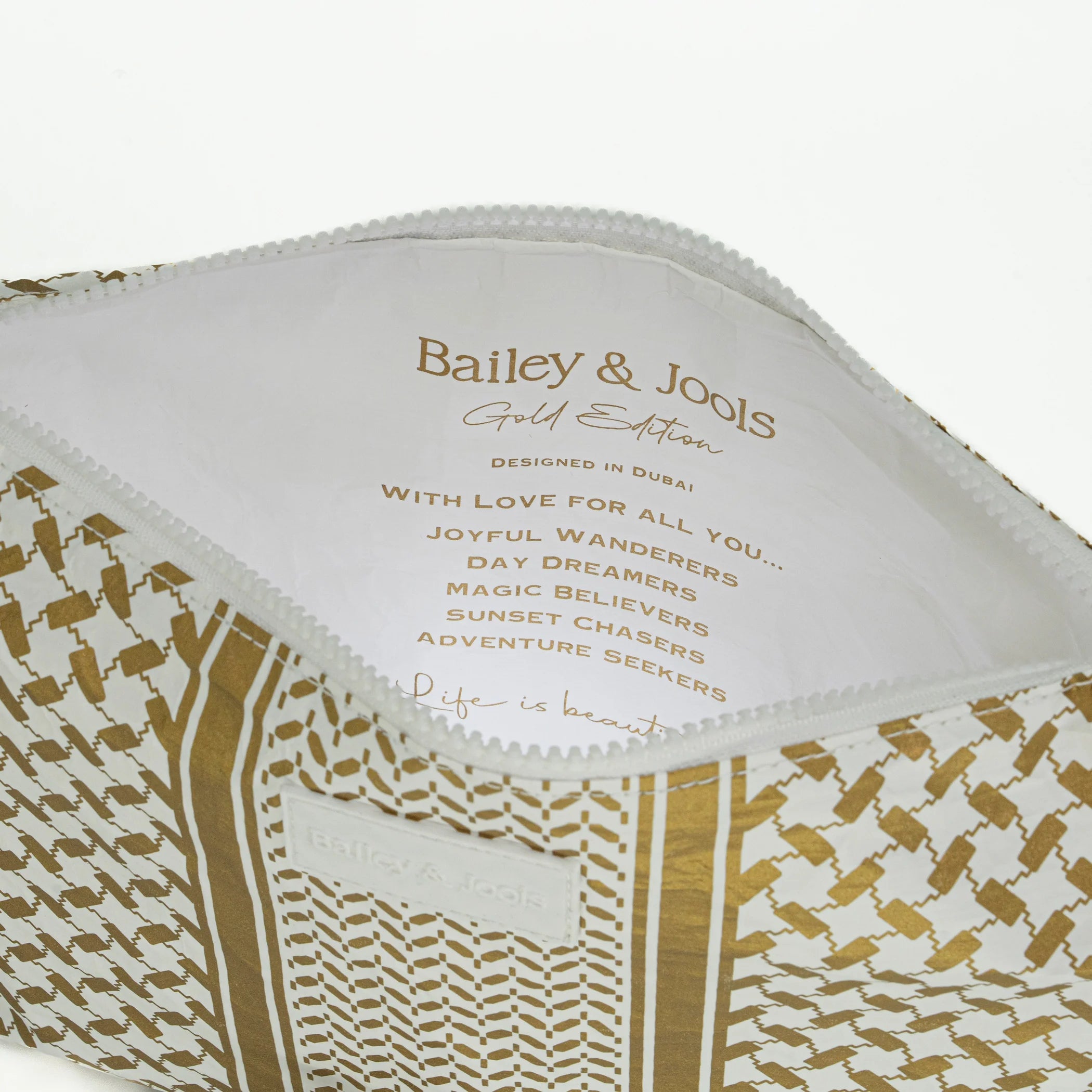 Large Pouch - Heritage Gold