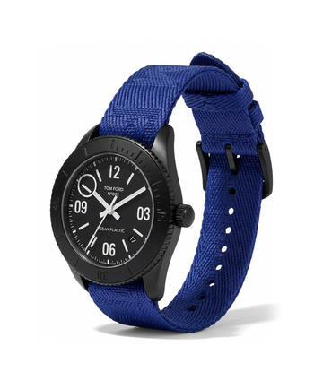 TOM FORD OCEAN PLASTIC AUTO WATCH