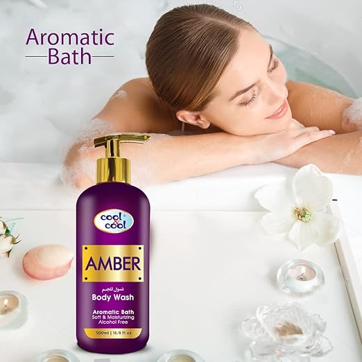 Cool & Cool Amber Body Wash 500ML