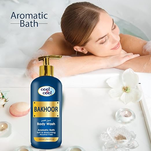 Cool & Cool Bakhoor Body Wash 500ML