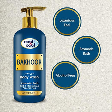 Cool & Cool Bakhoor Body Wash 500ML