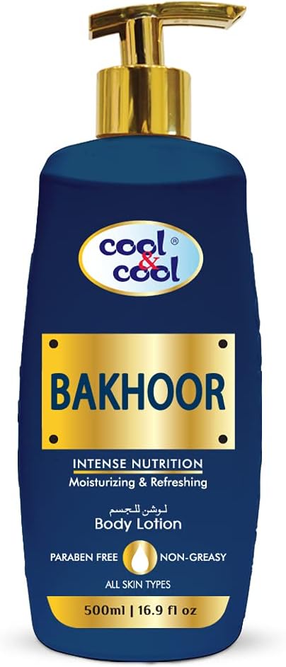 Cool & Cool Bakhoor Body Lotion 500ML