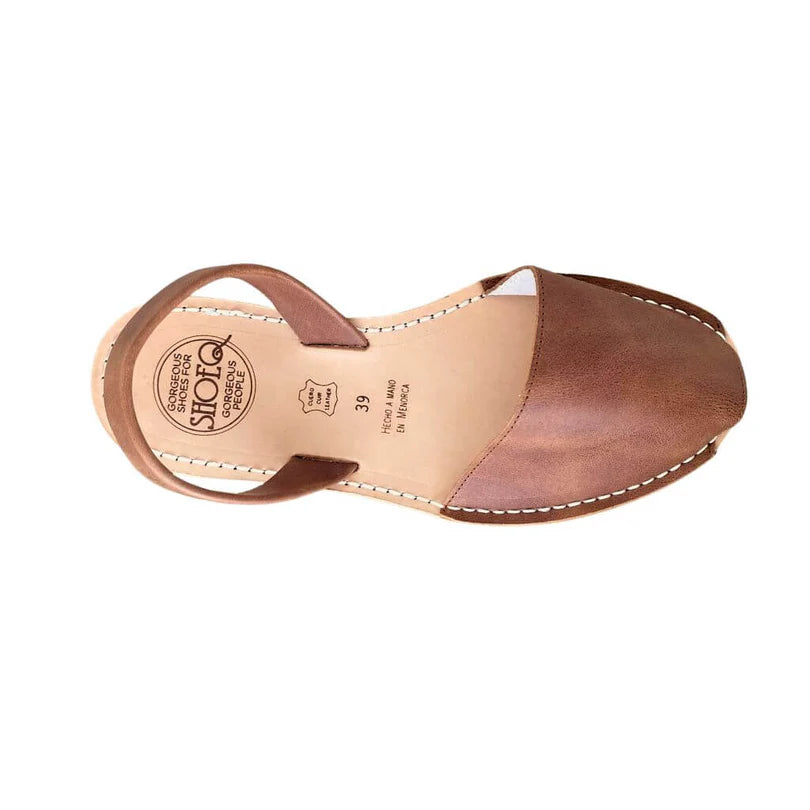 classic avarca in chocolate