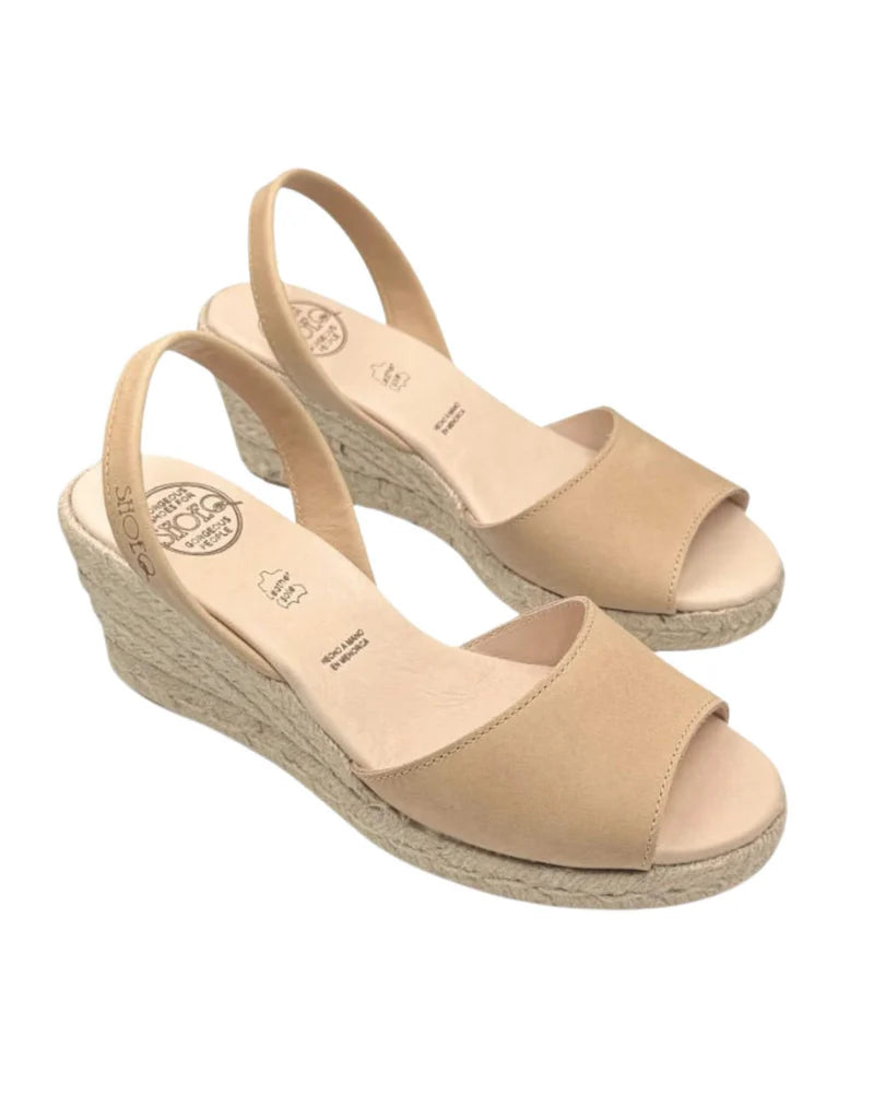 classic espadrille caramel