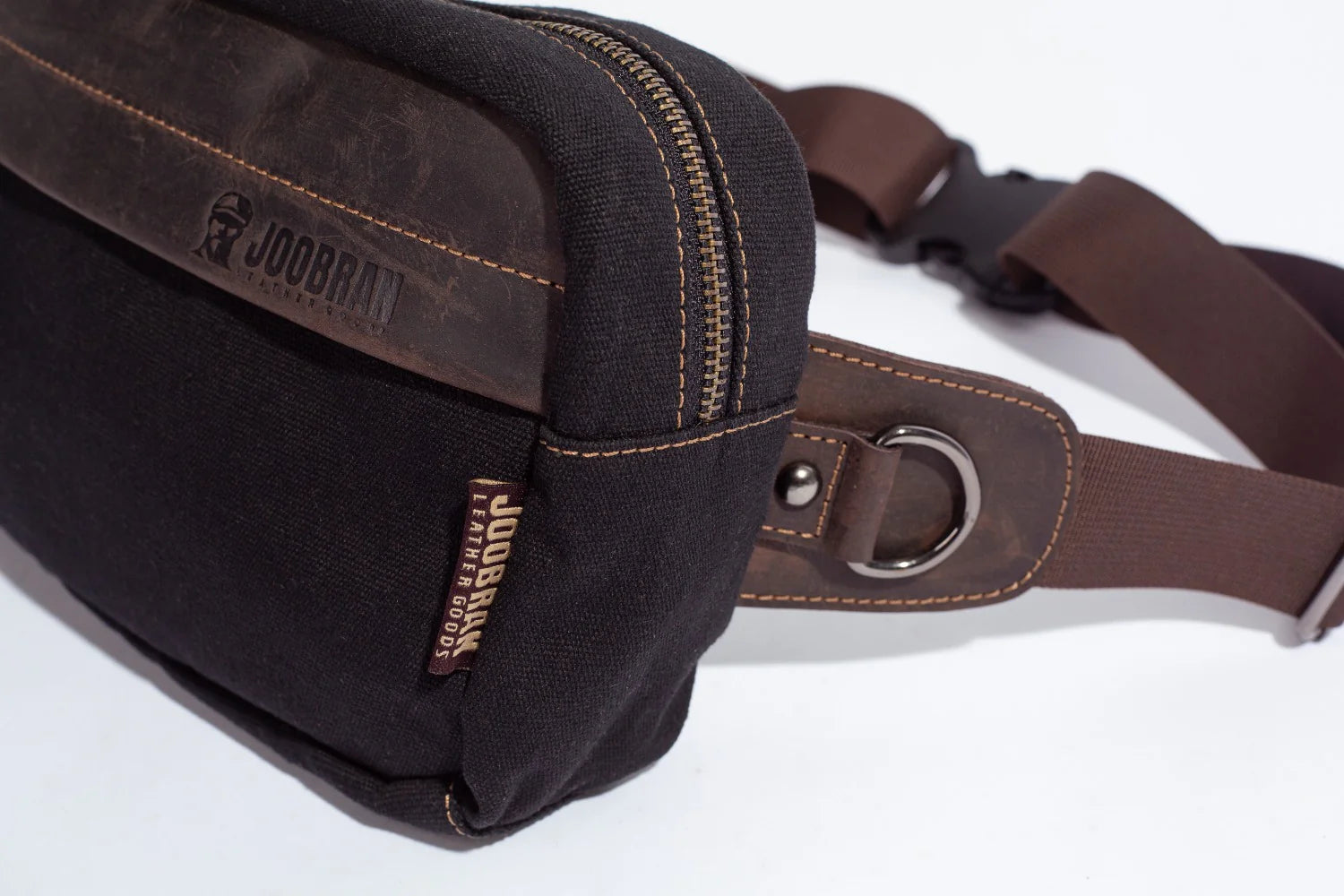JOOBRAN CHESTER FANNY BAG - BLACK